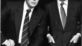 Yves Saint Laurent i jego partner, Pierre Berge