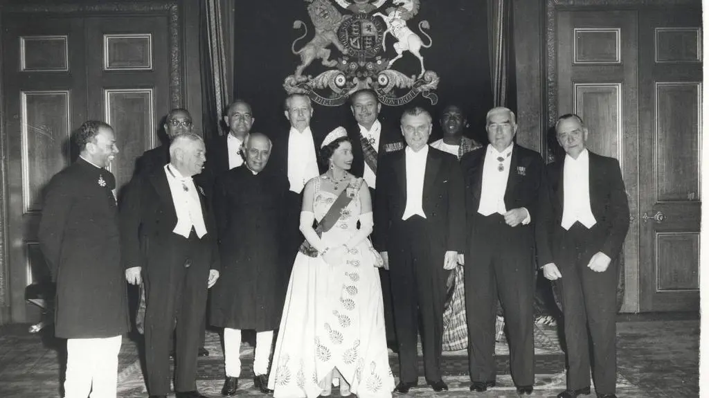 Z liderami państw Commonwealth, 1960
