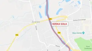 Z magazynu chemikalia popłynęły do jeziora i dalej aż do morza