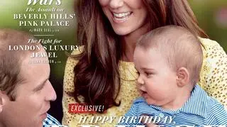 Z okazji pierwszych urodzin mały George trafił na okładkę sierpniowego "Vanity Fair" 