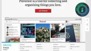 Za najlepszy portal społecznościowy uznano Pinterest