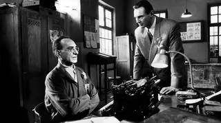 Za scenografię do "Listy Schindlera" Spielberga (kadr z filmu) Allan Starski odebrał Oscara