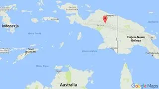 Zachodnia część wyspy Nowa Gwinea należy do Indonezji, wschodnia do Papui-Nowej Gwinei