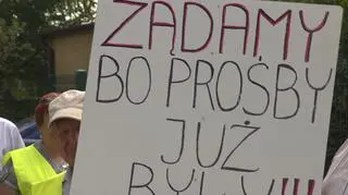 "Żądamy, bo prośby już były" 