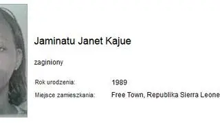 Zaginiona kobieta to 28-letnia Jaminatu Janet Kajue