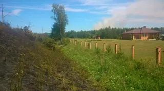 Zagrożone było jedno domostwo 