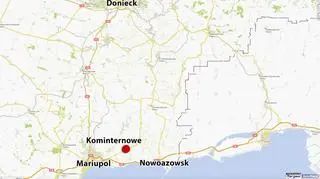Zajęta przez rebeliantów wioska Kominternowe znajduje się w strefie buforowej  