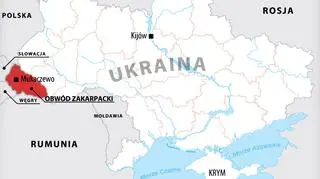 Zakarpacie graniczy między innymi z Węgrami