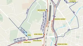 Zalecane objazdy podczas zamknięcia Huciska 