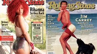 "Zamieszanie z pupą" wywołali też Rihanna i Jim Carrey