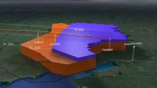 Zamknięte dla lotnictwa cywilnego była tylko niższe pułapy