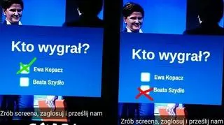 Zapytaliśmy m.in. o to, która z kandydatek wypadła lepiej