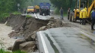 Zarwana droga Nowy Sącz-Krynica (fot. internauta Tomas)