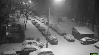 Zasypany parking w Łodzi