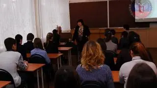 Zdaniem dyrekcji lekcje "krzewią patriotyzm" wśród mieszkańców Donbasu