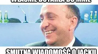 Zdaniem internautów tak Grzegorz Schetyna zareagował na incydent z udziałem Protasiewicza 