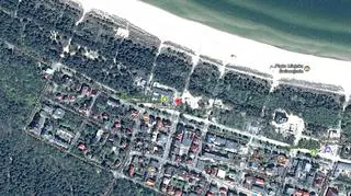 Zdarzenie miało miejsce na wejściu na plażę przy basenie w Świnoujściu