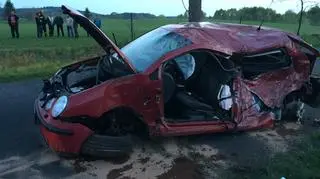 Zderzenie czołowe pod Barwicami 