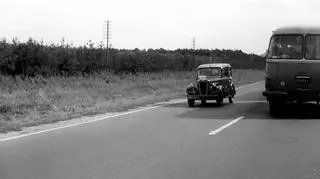 Zdjęcia przedstawiają Rajd Dożynkowy z 1974 r.