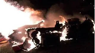 zdjęcie z wypadku nadesłał Tomasz Mikołajczyk