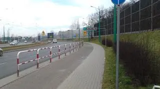 Żeby nie było wątpliwości, iż jest to droga rowerowa