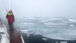 Żegluga w zlodzonych fiordach północnej Kanady i Alaski, ponad linią Kręgu Polarnego