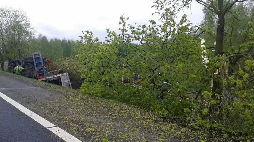 Zginął pasażer tira