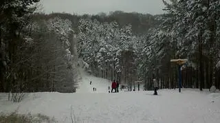 Zielona Góra pod śniegiem