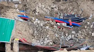 Ziemia osunęła się ok