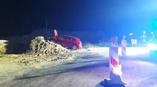 Zjechała z drogi bo tak pokazywał jej GPS 