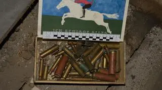 Znalazł też amunicję