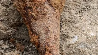 Znalezione pociski to amunicja moździerzowa z czasów II Wojny Światowej