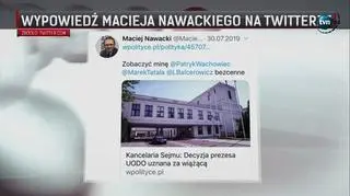 "Zobaczyć minę Patryka Wachowca, Marka Tatały, Leszka Balcerowicza, bezcenne" - pisał sędzia Maciej Nawacki