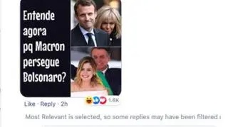 Zwolennik Jaira Bolsonaro zakpił z wyglądu Brigitte Macron
