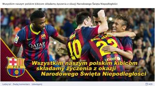 Życzenia od FC Barcelony