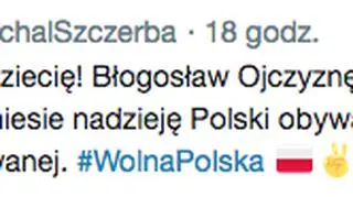 Życzenia świąteczne od Michała Szczerby 