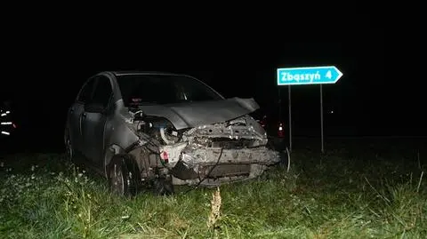 Wikary spowodował wypadek. W szpitalu zmarła ranna kobieta