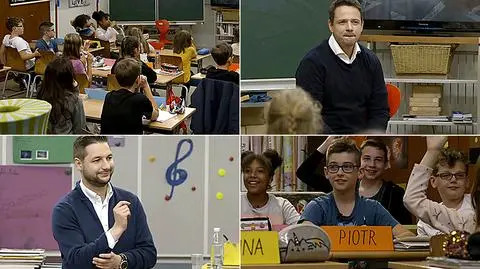 Rafał Trzaskowski i Patryk Jaki w nowym programie TVN24 "Klasa"