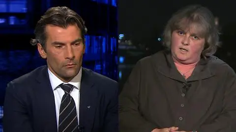 Izabella Sariusz-Skąpska i Maciej Komorowski byli gośćmi "Kropki nad i"