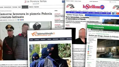 "Uciekinier zatrzymany", "Luigi B. w kajdankach" - włoskie media rozpisały się o akcji w Nowym Targu