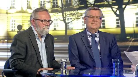 Ryszard Bugaj i Tomasz Nałęcz w "Faktach po Faktach"