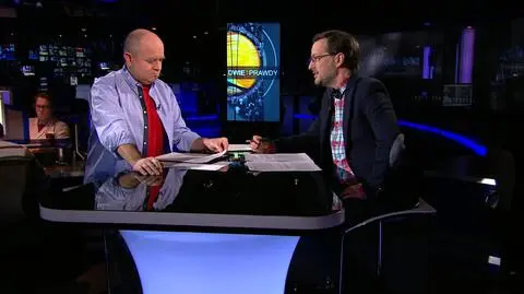 Roman Kurkiewicz i Jan Wróbel w programie "Dwie prawdy"