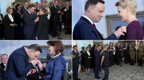 Andrzej Duda wręczył odznaczenia m.in. Kożuchowskiej i Włodarczyk