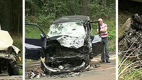 "Siła uderzenia była tak duża, 
 że wyrwało silnik"
