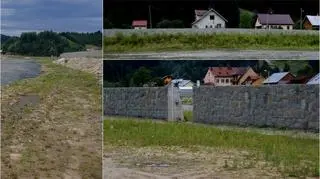 Wał w Małopolsce wybudowany po powodzi w 2010 roku