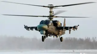 Helikopter bojowy Ka-52. To na jego bazie powstaje Ka-52K