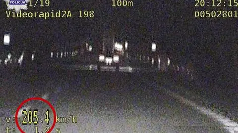 Lublin. Pędził 205 km/h, bo pasażerka prosiła, by ją rozbudził