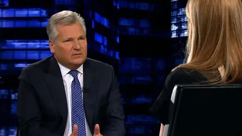Aleksander Kwaśniewski był gościem "Kropki nad i"