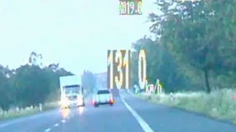 Pirat drogowy bez prawa jazdy