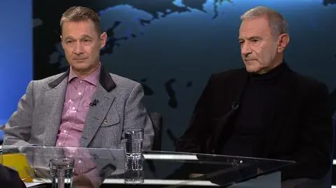Klaus Bachmann i Andrzej Lubowski w programie "Horyzont" 